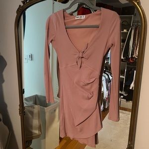 Tiger mist long sleeve mini dress